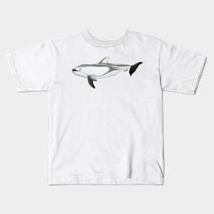 Pacific White Sided Dolphin Kids T-Shirt